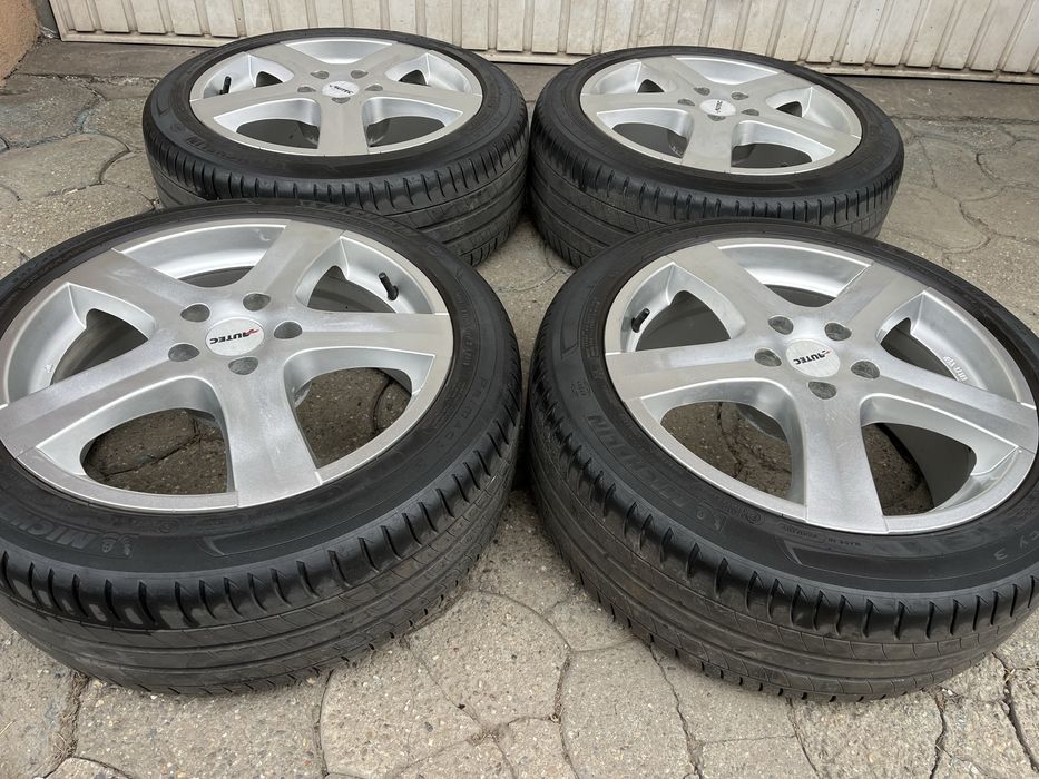 Jante aliaj 5x112mm, anvelope vara 225/45 R17, VW, Audi, Seat, Skoda Mercedes