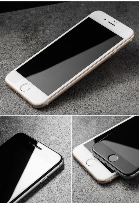 5D Стъклен протектор за iPhone 6 / 6S / 7 / 7 Plus / 8 / X 4D 3D