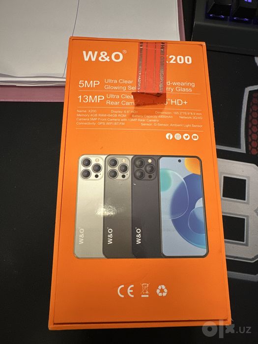 X200 4G Display 6.6 HD Memory4/64 battery 4800mAh
