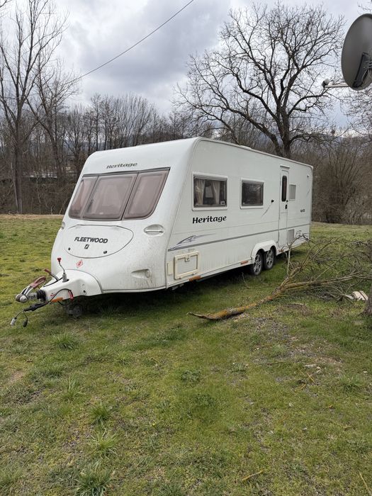 Fleetwood Heritage 2006 двуосна каравана – баня, кухня готова за къмпинг. 0888304019