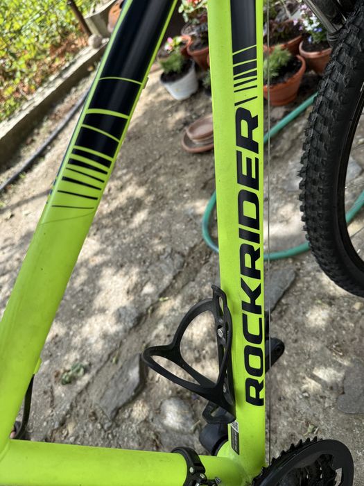 Bicicleta verde rockrider de copiii. Model ST500 Sport Trail