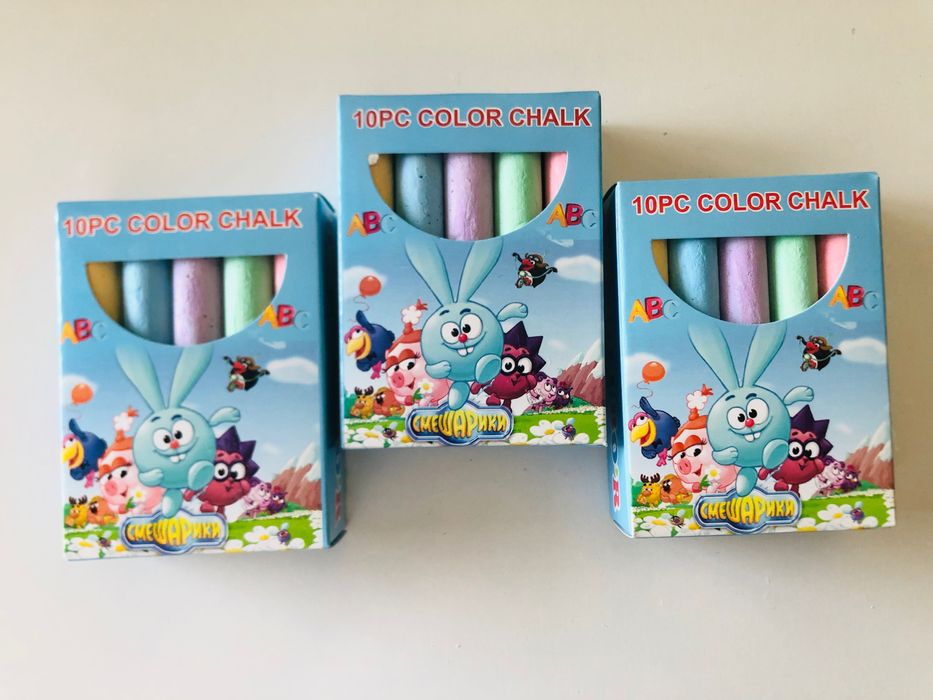 Мел цветной для асфальта и доски (Оптом)