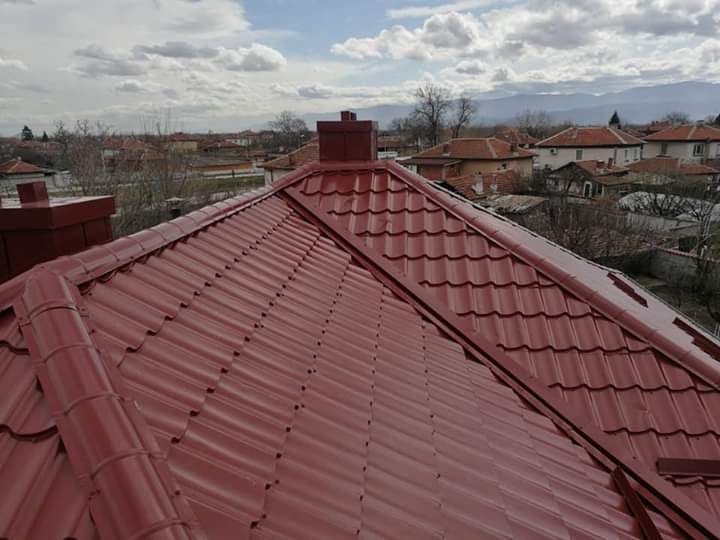 Покриви с Метални керемиди 18 лв/кв