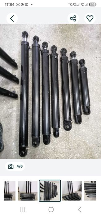 Cilindru cilindri hidraulici toată pentru cupa încărcător frontal tira