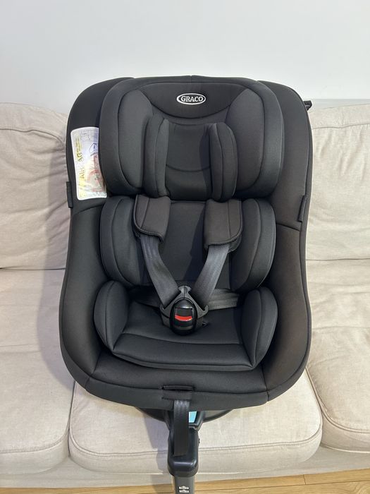 Scaun auto Rotativ 360 Graco Turn2Me Black, 0-18 kg, Negru