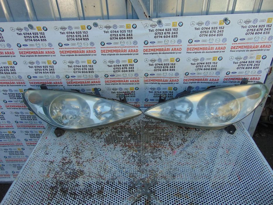 Far Peugeot 307cc faruri stanga dreapta europa Peugeot 307 cabrio