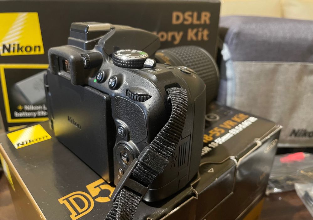 DSLR фотоапарат NIKON D5300+18-55 BLACK