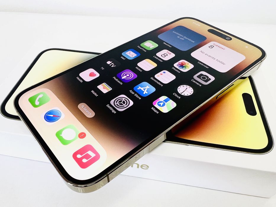Apple iPhone 14 Pro Max 128GB Gold Перфектен! Гаранция!