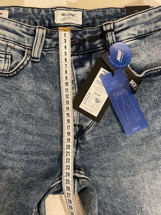 Blugi barbati Only&Sons model slim fit, noi cu eticheta, W31/L34