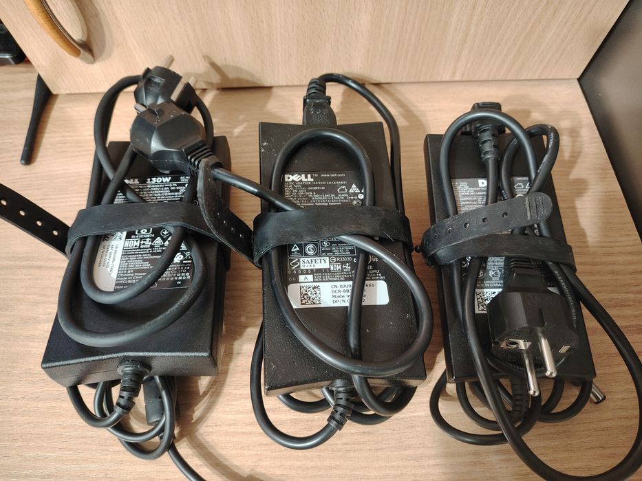 Оригинални  зарядни за лаптоп Dell  130 W