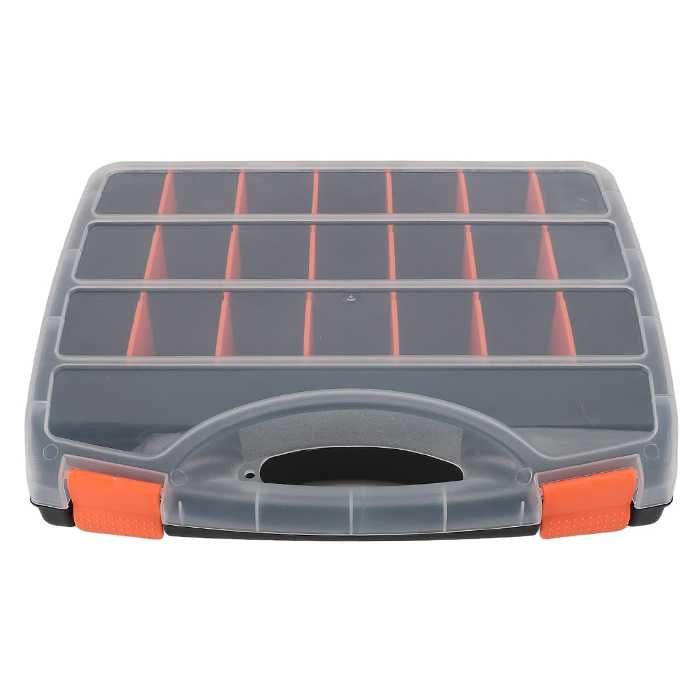 Органайзер с 21 отделения за инструменти и крепежни елементи