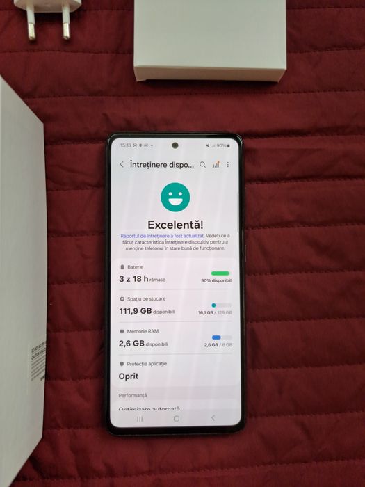 Samsung A52S 5G 6/128GB Memorie CA NOU!