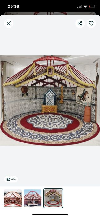 аренда полуюрту на наурыз