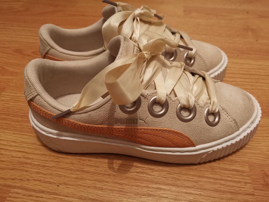 Pantofi sport Puma piele intoarsa