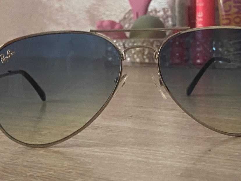Ochelari de soare Ray-Ban Albaștrii