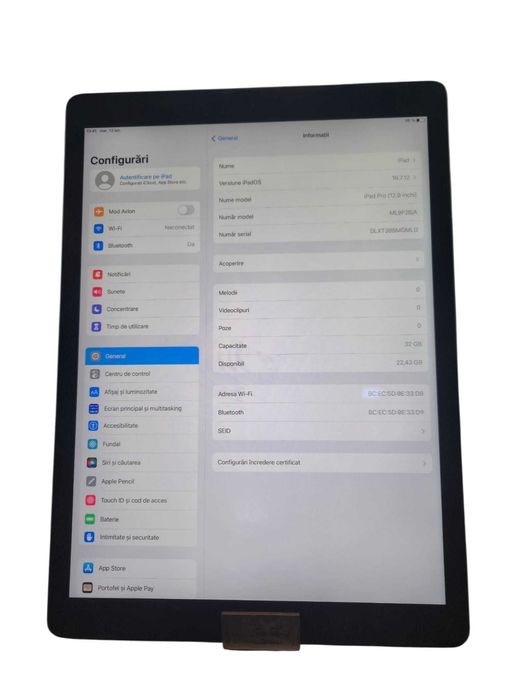 Ipad Pro 12.9 32Gb / Amanet Cashbook Bucuresti Unirii