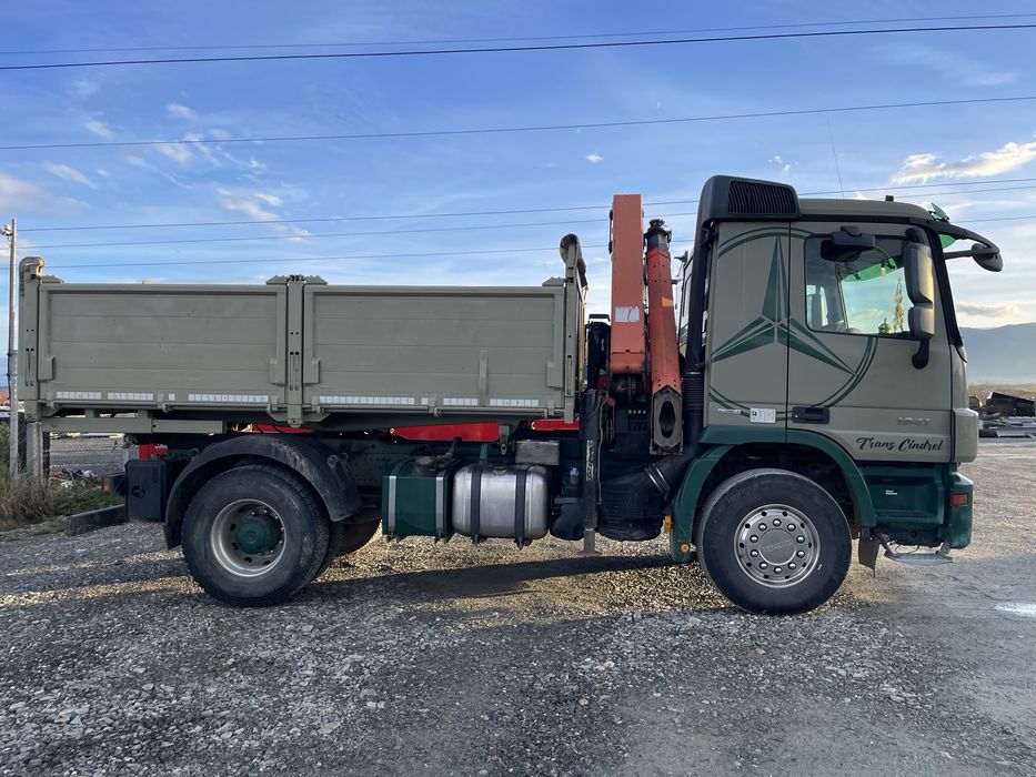 Mercedes 8x4 Arocs(Actros)3251 basculabil (macara)