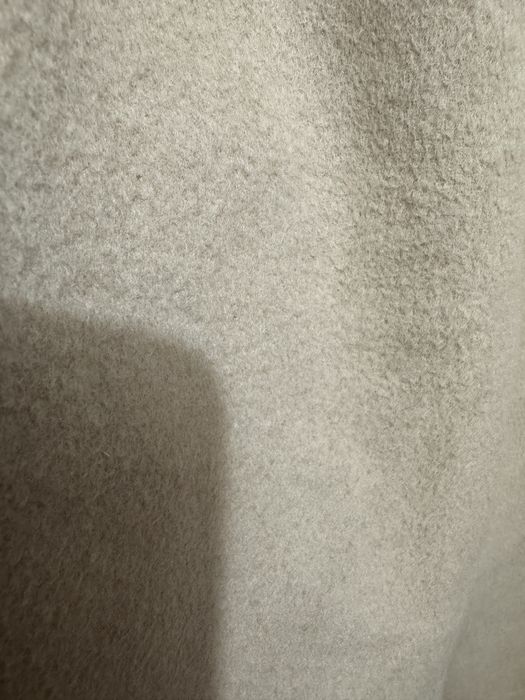 Palton lung oversize camel double faced mix de lana Zara marimea XS S