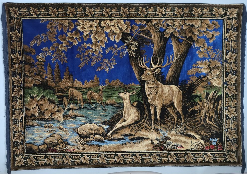 Carpeta de perete Vintage veche Caprioare