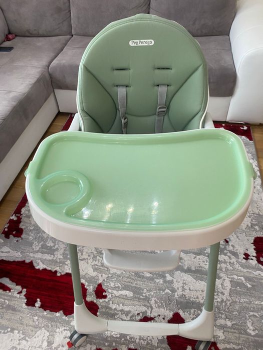 Scaun de masă Peg Perego Prima Pappa Follow Me – stare foarte bună