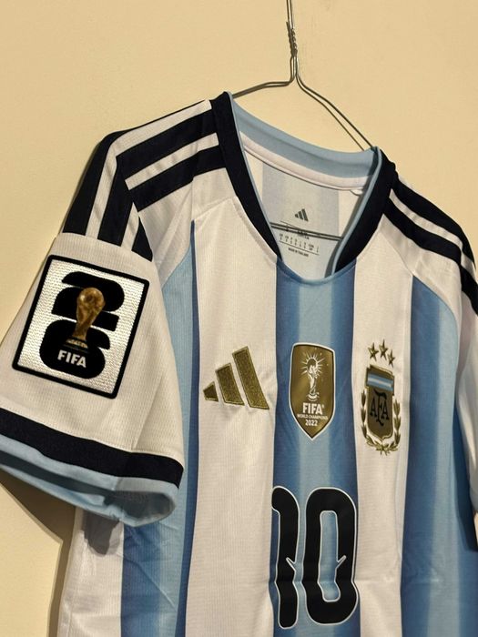 Тениска на Аржентина за Световното първенство с името на MESSI - ТОП ЦЕНА!