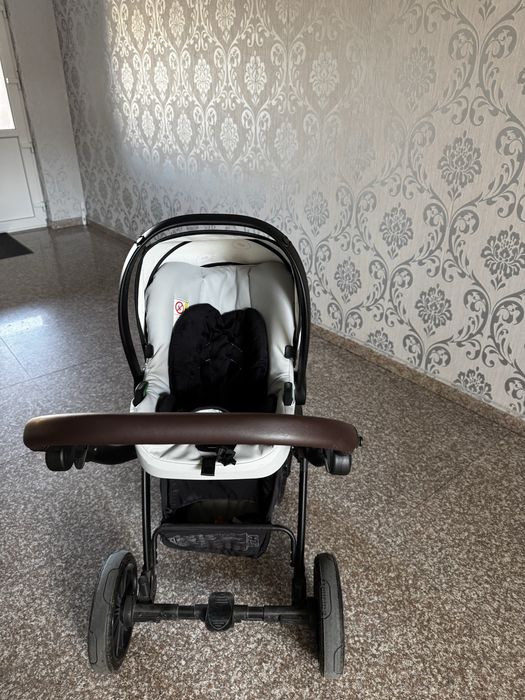 Carucior 3 in 1 Rider Soft Light Grey – Krausman