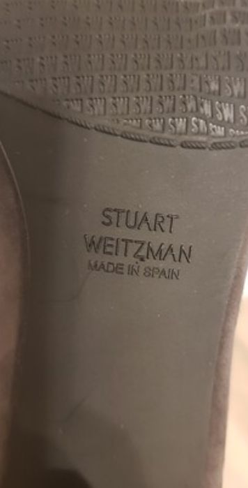 Pantofi Stuart Weitzman gri deosebiti