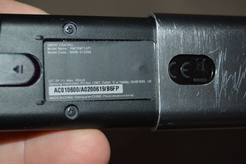 Telecomandă Originală Samsung Smart One Remote - Metal / Argintie