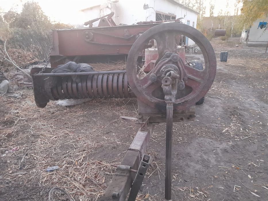 Мтз 80 трактор + пресс комбайн сатылады