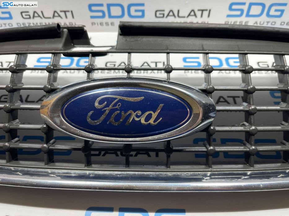 Grila cu Sigla Emblema Bara Spoiler Fata Ford Mondeo MK 4 2007 - 2014 Cod 7S71-8200-A 7S71-8200-D