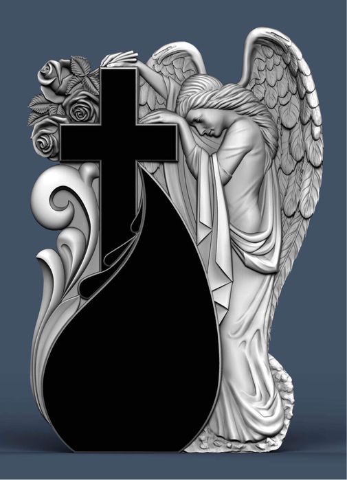 Modele Cruci Funerare 3D STL