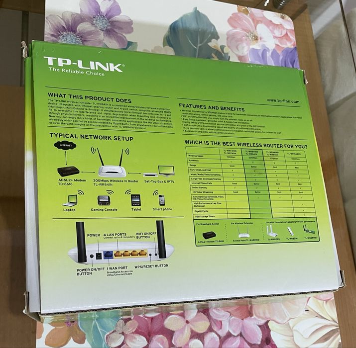 Рутер Tp Link 300 mbps