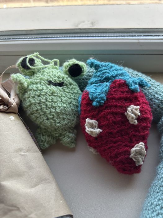 Вязаные игрушки ручной работы