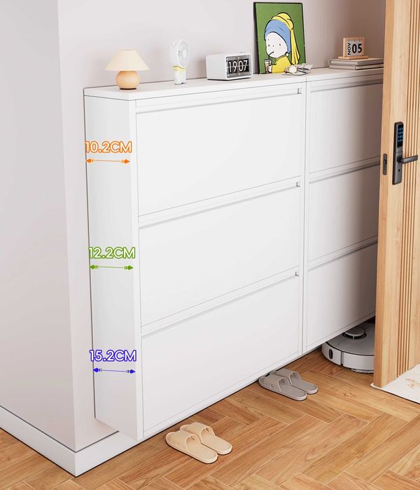 шкафчики для обуви / для прихожей / настенные и тонкие