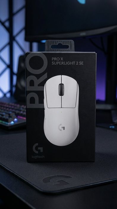 Игровая мышь Logitech PRO X SUPERLIGHT 2 SE White