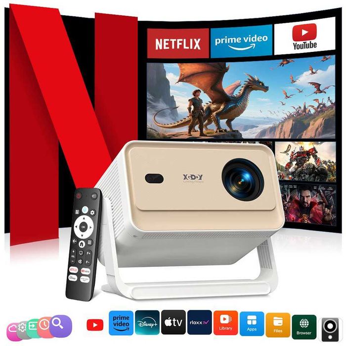 Video proiector full HD cu suport 4K - nou-