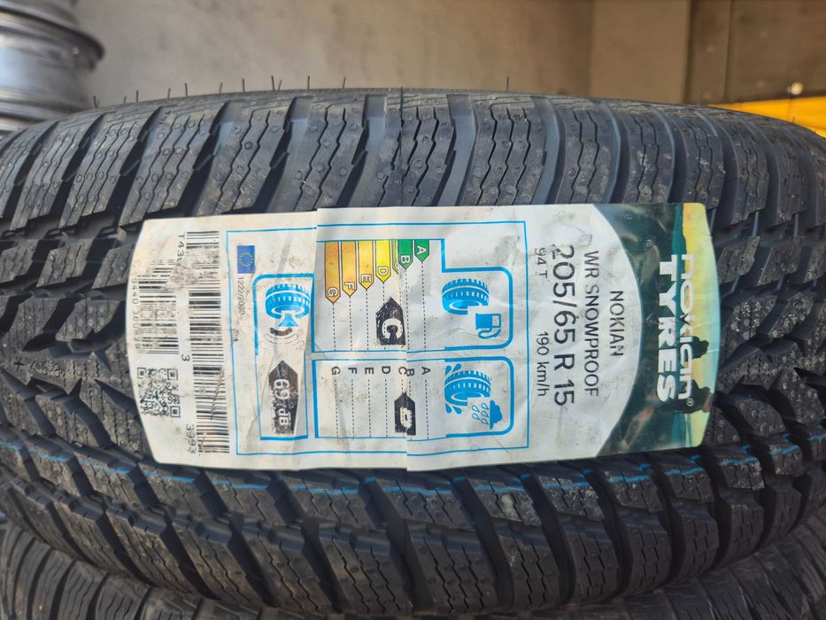 4 Anvelope M+S IARNA - 205/65/15 - NOKIAN - NOU - DOT 2019 !