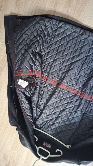 Palton negru barbati