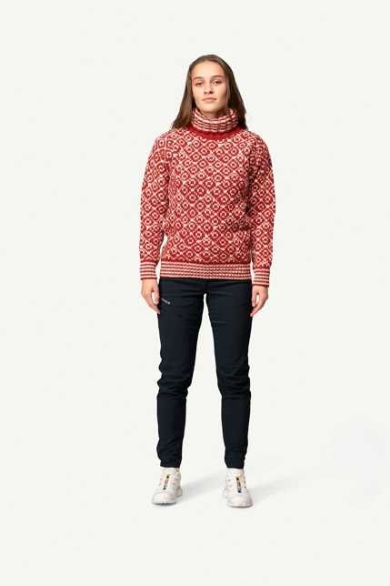 Норвежки вълнен пуловер Унисекс