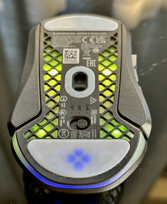 Ултралека Гейминг мишка Steel Series Aerox 9 WL MMO