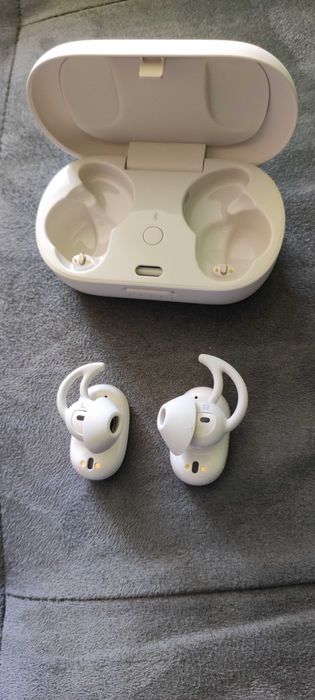Безжични слушалки Bose - QuietComfort Earbuds, TWS, бели