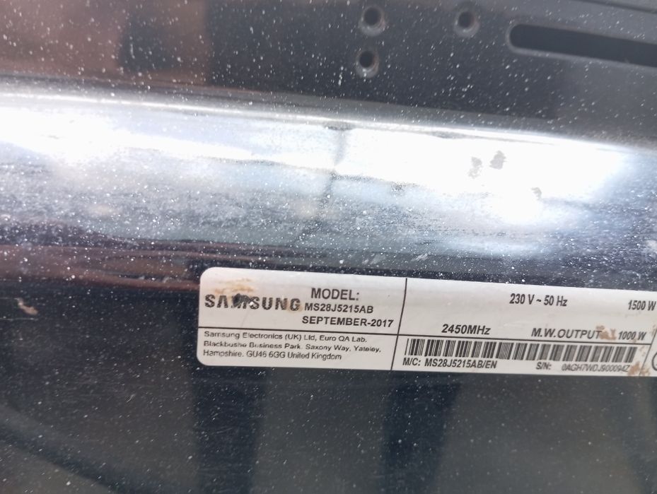 Vând cuptor cu microunde Samsung defect