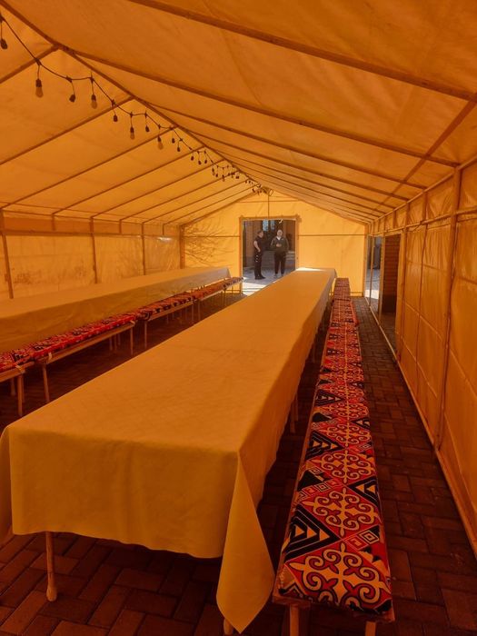 Аренда палаток и стол стулья