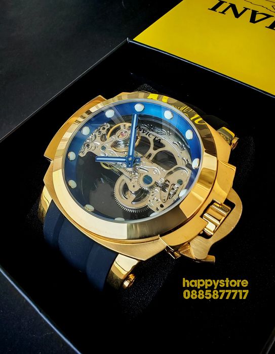 часовник INVICTA Coalition Forces Gold automatic 56 mm, Инвикта нов