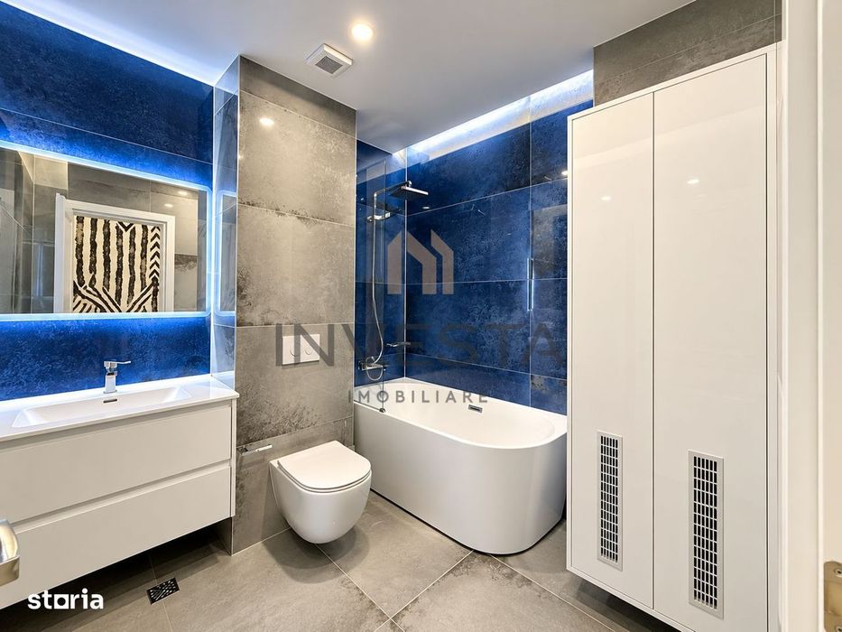 Apartament 2 camere ultrafinisat cu 2 parcari subterane, Buna Ziua