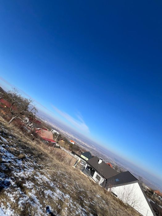 PF vand teren cu AUTORIZATIE de constructie, proiect casa moderna