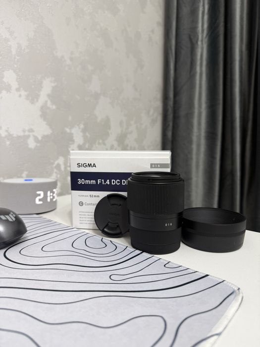 Объектив Sigma 30mm f1.4 DC DN Contemporary Sony E