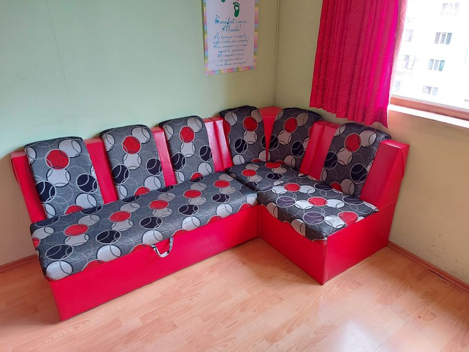 Ъглов Диван - Разтегателен