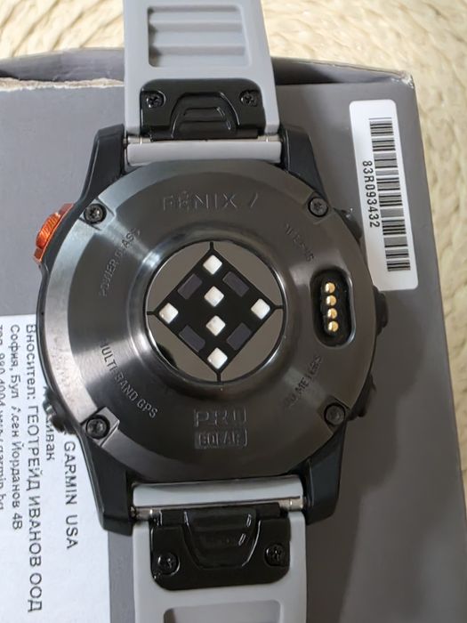 Garmin finix 7pro sapphire solar