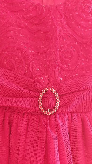 Amy Byer оригинална червена официална рокля за повод - 6